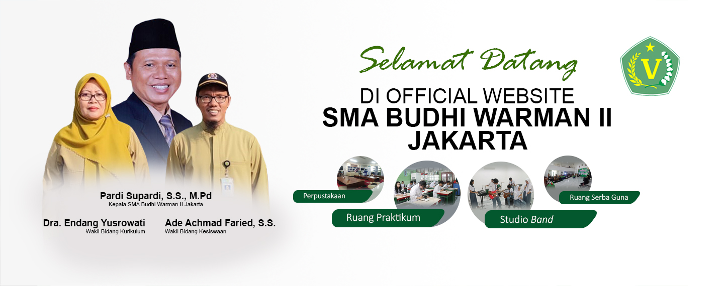 Selamat Datang di SMA Budhi Warman II Jakarta